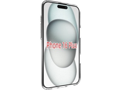 iiglo iPhone 16 PLUS Silikonskal (transparent)#5