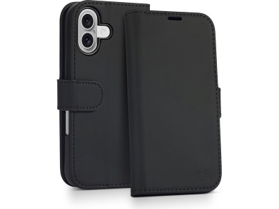 iiglo iPhone 16 PLUS Plånboksfodral (svart)#2