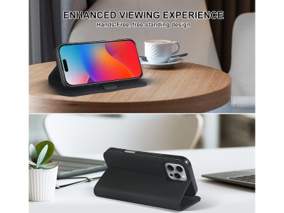 iiglo iPhone 16 PRO MAX Plånboksfodral (svart)#3