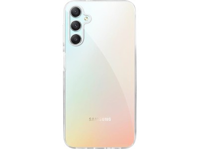 iiglo Galaxy A34 5G Silikonskal (transparent) Ultratunt skal av TPU-material