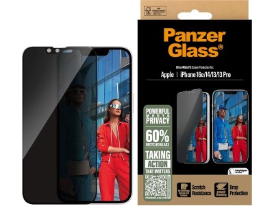 PanzerGlass iPhone 16e/14/13/13 Pro Privacy Skärmskydd#2