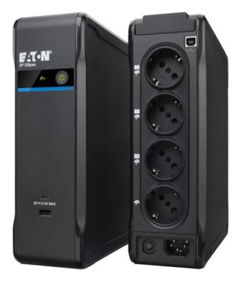 Eaton 3P Ellipse 1300 USB DIN, 1300VA/840W, 4 utgångar#4