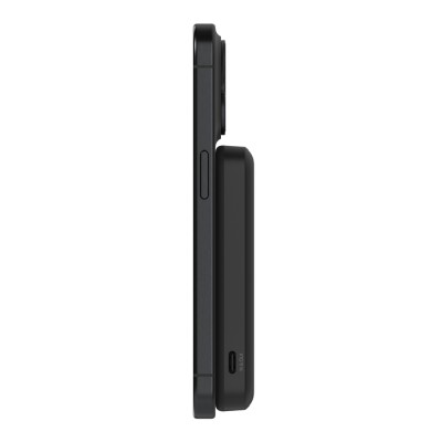 Belkin BoostCharge Pro - Trådlös powerbank - magnetisk med Qi2 - 5000 mAh - 15 Watt - Fast Charge (24 pin USB-C) - på kabel: USB-C - svart#4