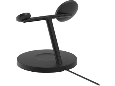 Trådlös Qi2-laddare Belkin BoostCharge Pro 3-in-1, MagSafe, inkl. 40W USB-C strömadapter - Svart#3