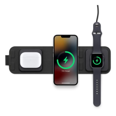 Mophie 3-in-1 Travel Charger With MagSafe Grå#2
