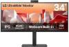34" LG 34BA85QE, Curved IPS 3440x1440, 5 ms, 3800R, HDR10, höjdjusterbar, 2xHDMI/DP/USB-C 90W, högtalare, webbkamera, USB 3.2-hubb#1