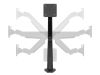 Multibrackets M VESA Gas Lift Arm Single Black HD#11