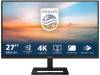 27" Philips 27E1N1900AE/00, IPS 3840x2160, 4 ms, HDR10, höjdjusterbar, 2xHDMI/USB-C 65W, högtalare, USB 3.2-hubb