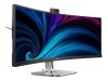 49" Philips 49B2U5900CH, Curved VA 5120x1440, 75Hz, 1800R, DisplayHDR400, höjdjusterbar, 2xHDMI/DP/USB-C 100W, LAN, högtalare, USB 3.2-hubb, webbkamera#2