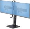 Bordsstativ StarTech.com Crossbar Dual Monitor Desk Stand för 2 skärmar 17-27" - Svart#1