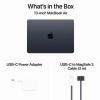 Apple MacBook Air 13.6 tum, Apple M3 8-core CPU 8-core GPU, 16 GB, 256 GB SSD, 35W strömadapter - Midnatt#5