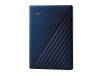2 TB WD My Passport for Mac, 2.5", USB 3.2, inkl. adapter för USB-C - Midnattsblå#1