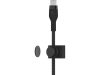 Belkin USB-C till USB-C kabel 1m Flätad - Svart#5