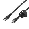 Belkin USB-C till USB-C kabel 2m Flätad - Svart#4