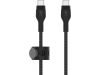 Belkin USB-C till USB-C kabel 3m Flätad - Svart#5