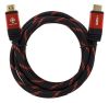 Deltaco Gaming HDMI monitorkabel 3m - Flätad#2