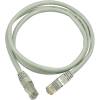 Nätverkskabel skärmad F/UTP Cat.6, RJ45, LSZH, 10 meter - Grå
