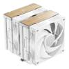 Deepcool AK620 G2 WH, 2x120 mm fläkt - Vit/Trä
