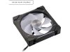 Phanteks D30 140mm PWM Fan, Reversed Airflow, DRGB, Black, Retail#4
