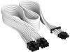 Corsair 600W Gen5 White - 12VHPWR PSU Cable Sleeved#1
