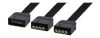 DELTACO GAMING LED Strip 2-vägs splitterkabel, 15cm#1