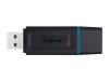 64 GB Kingston DataTraveler Exodia, USB 3.2 - Svart/Cyan#2