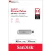 64 GB Sandisk USB Phone Drive med USB-C - Arctic White#2