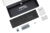 Ducky Zero 6108 Classic Fullsize Wireless (Tri-mode) RGB, Cherry MX2A Speed Silver - Svart#3