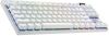Logitech G PRO X TKL LightSpeed, RF/Bluetooth/USB, RGB, Tactile, nordiskt - Vit#1