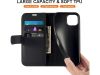 iiglo iPhone 15 / 14 Plånboksfodral (svart)#5