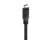 Unisynk Cable for Pro AV Dock | Full featured | 240W PD | USB-C - USB-C | 3.1 Gen 2 | DP Alt Mode | TygklÃ¤dd | 3m | Svart#2